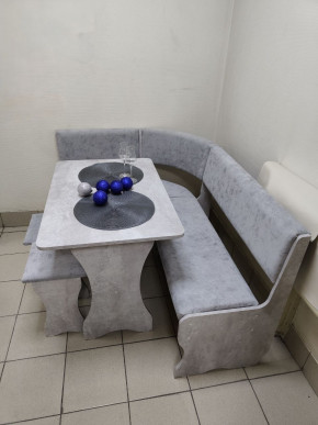 Кухонный уголок Миссия V велюр (цемент) в Железногорске - jeleznogorsk.mebelnovo.ru | фото