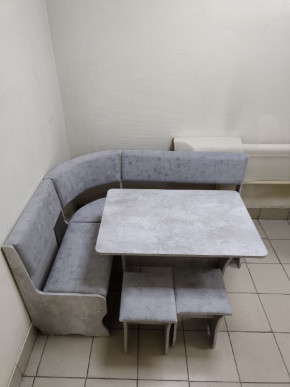 Кухонный уголок Миссия V велюр (цемент) в Железногорске - jeleznogorsk.mebelnovo.ru | фото