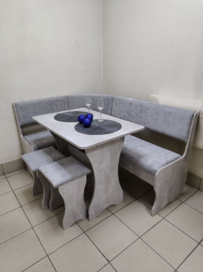 Кухонный уголок Миссия V велюр (цемент) в Железногорске - jeleznogorsk.mebelnovo.ru | фото