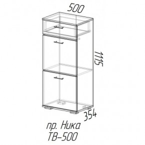 Ника тумба ТВ-500 (эра) в Железногорске - jeleznogorsk.mebelnovo.ru | фото