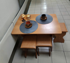 Обеденная зона Миссия (бук) в Железногорске - jeleznogorsk.mebelnovo.ru | фото