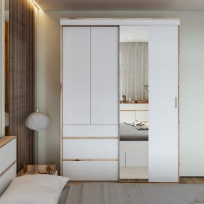 Шкаф-купе Брауни 1.5м в Железногорске - jeleznogorsk.mebelnovo.ru | фото