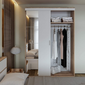 Шкаф-купе Брауни 1.5м в Железногорске - jeleznogorsk.mebelnovo.ru | фото